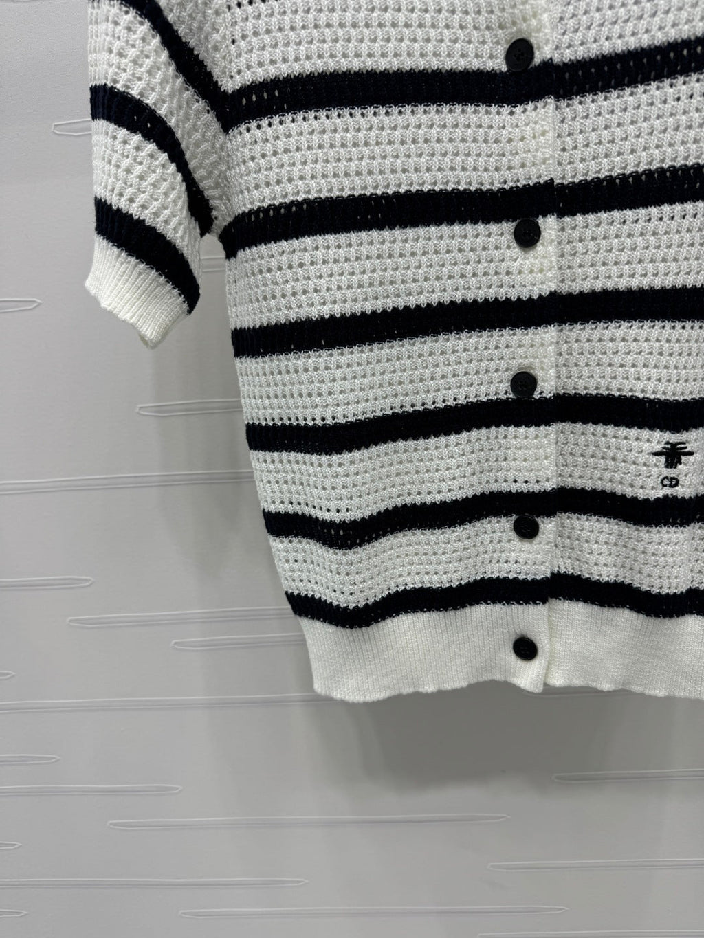 Dior 25 Short Sleeve Cardigan Wool 233494