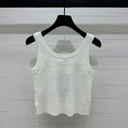 Miumiu 25 White Crop Top