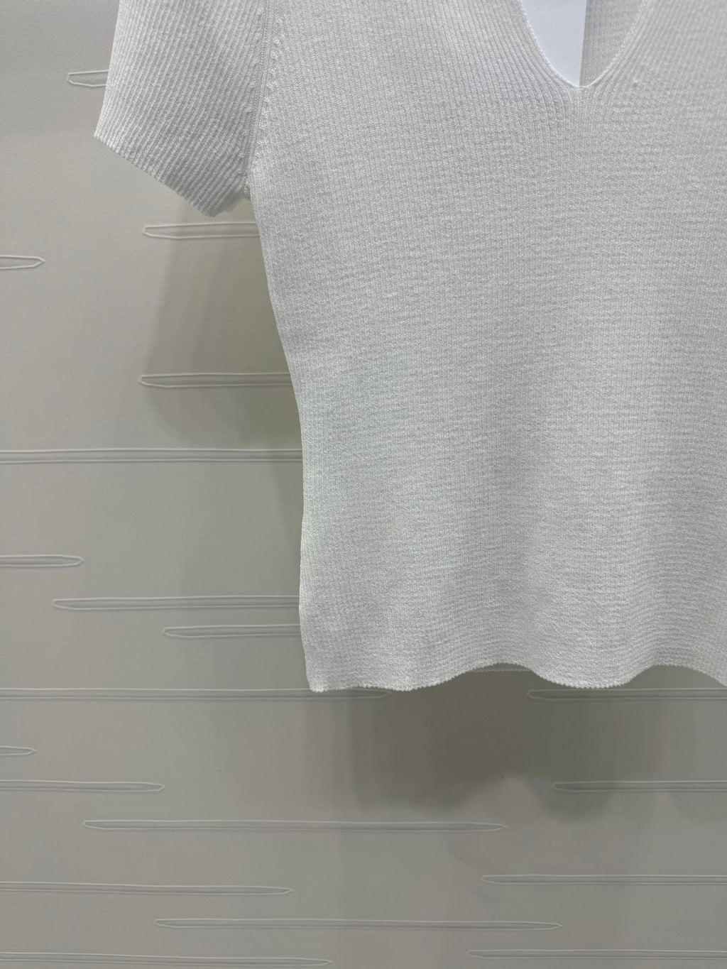 ALEXANDER V-NECK SHORT-SLEEVE TOP 269475
