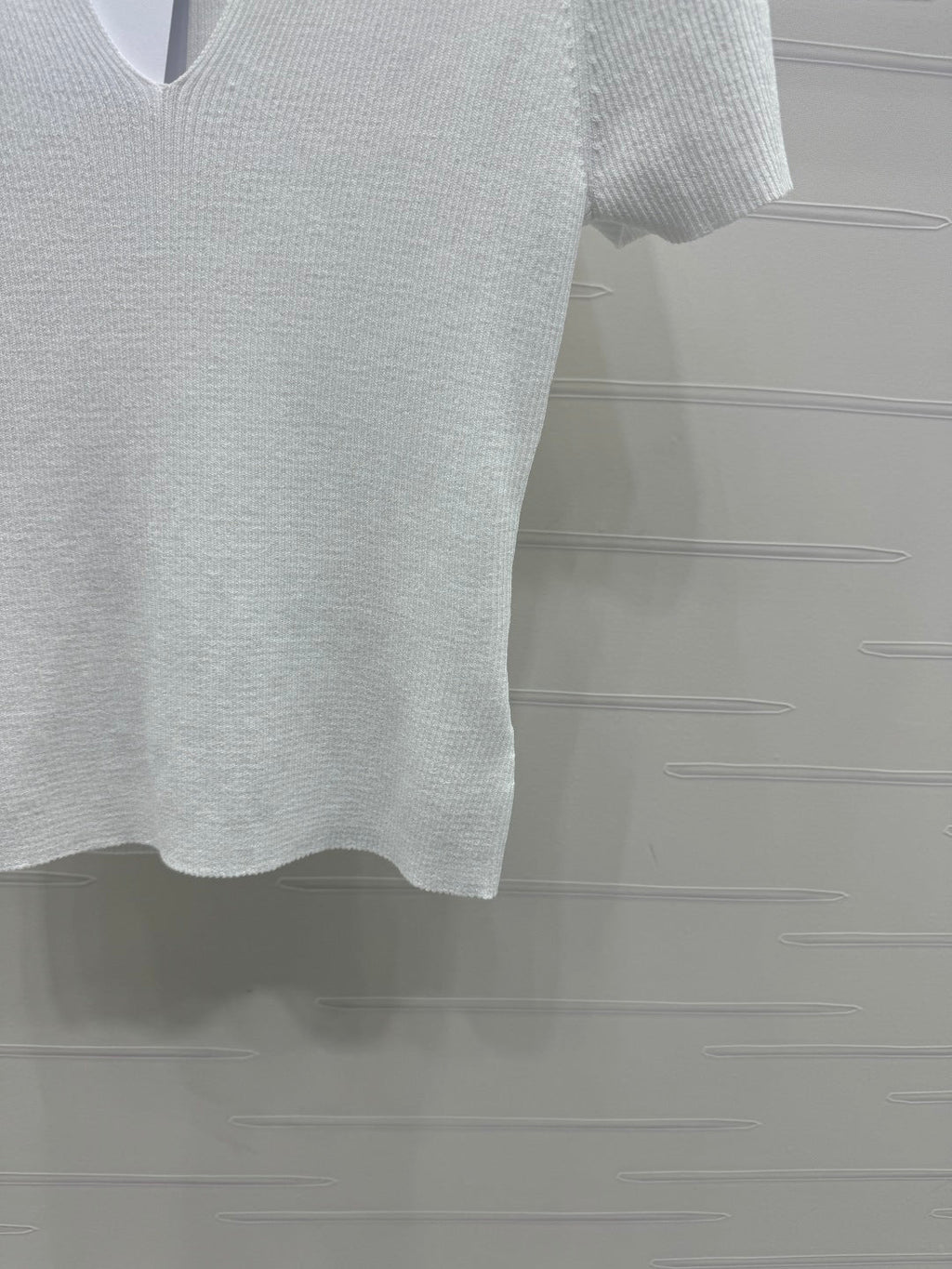 ALEXANDER V-NECK SHORT-SLEEVE TOP 269475