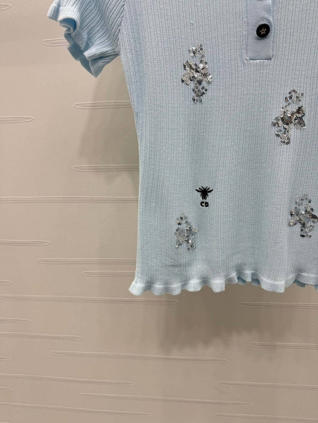 DIOR 25S RHINESTONE SWEATER 264084