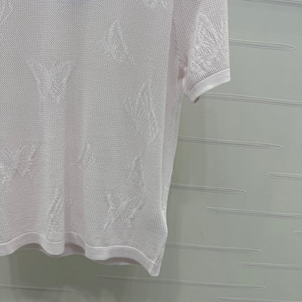 DIOR 25S BUTTERFLY WOVEN T-SHIRT 264062