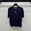 DIOR 25S BUTTERFLY WOVEN T-SHIRT 264064
