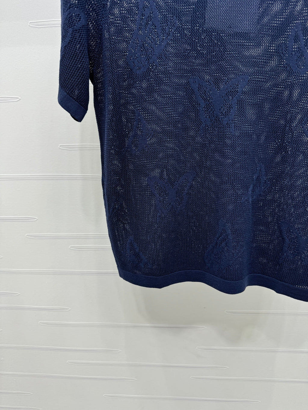 DIOR 25S BUTTERFLY WOVEN T-SHIRT 264064