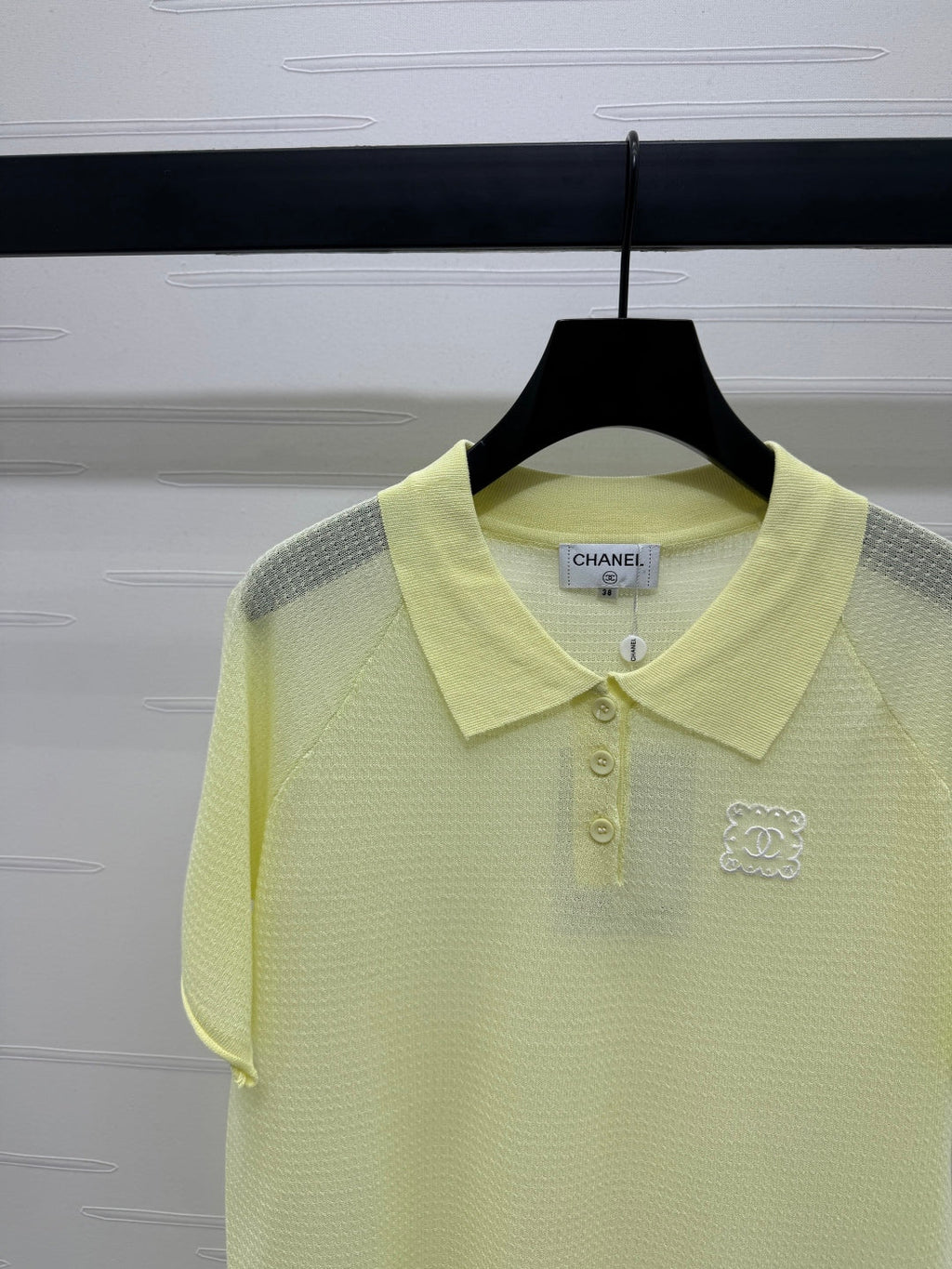 CHANEL POLO SHIRT YELLOW 274900