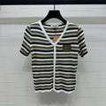 MIUMIU SHORT-SLEEVE KNIT CARDIGAN 274944