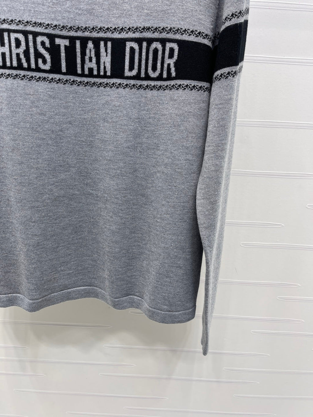 DIOR 25S LONG-SLEEVED KNIT SWEATER STYLE 036