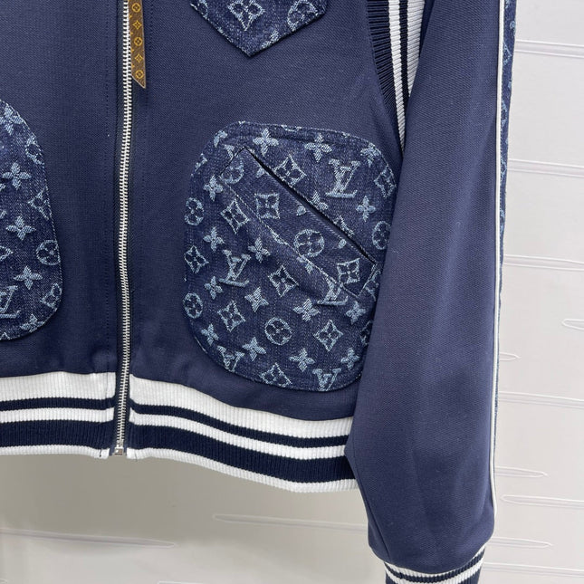 LV 25S REVERSIBLE BOMBER JACKET 0100