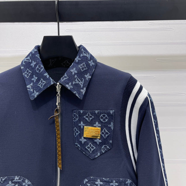 LV 25S REVERSIBLE BOMBER JACKET 0100