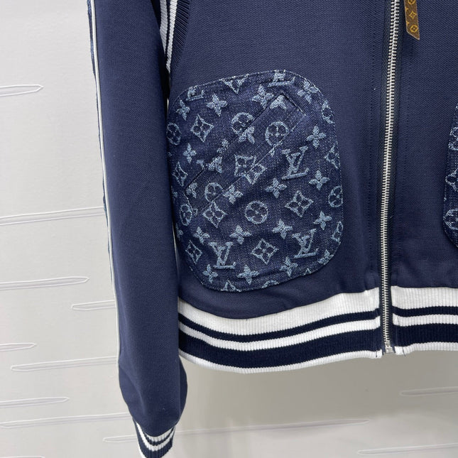 LV 25S REVERSIBLE BOMBER JACKET 0100