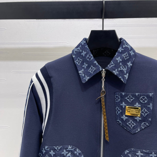 LV 25S REVERSIBLE BOMBER JACKET 0100