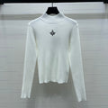 LV 25S LOGO-EMBROIDERED SWEATER 0088