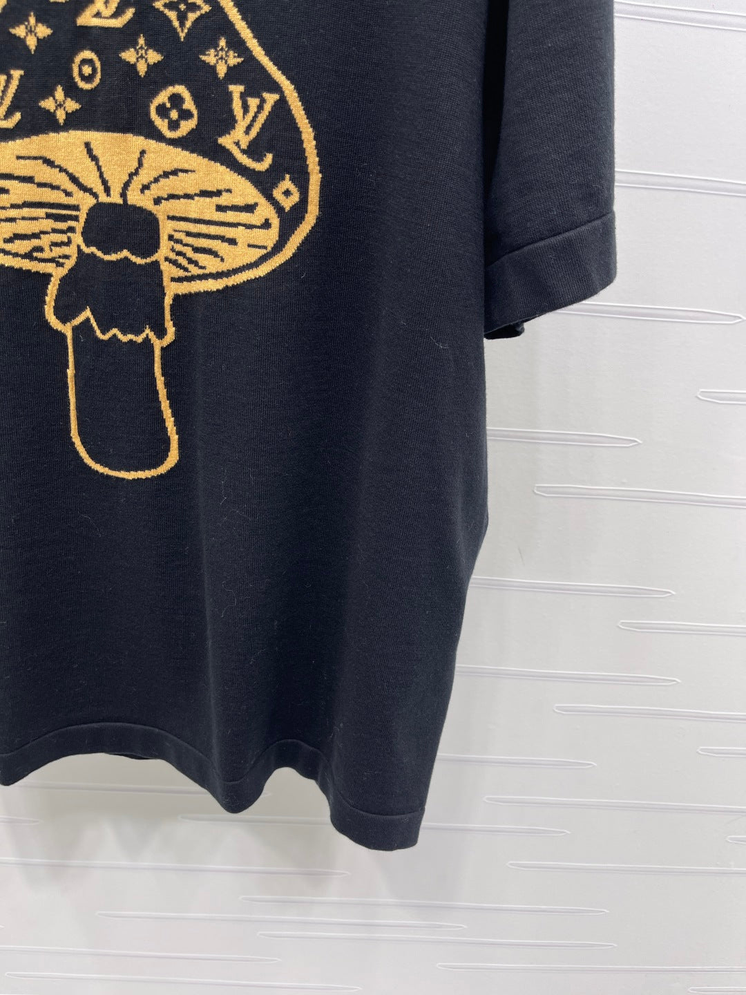LV 25S SHORT-SLEEVE CREW NECK SWEATER 0089