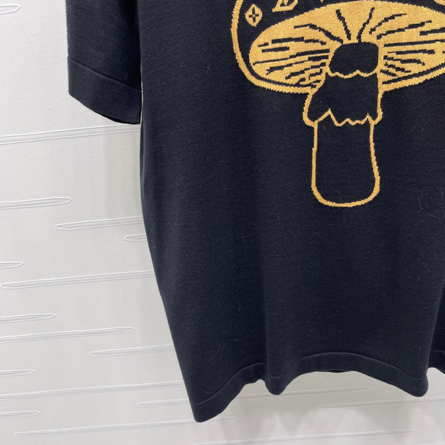 LV 25S SHORT-SLEEVE CREW NECK SWEATER 0089