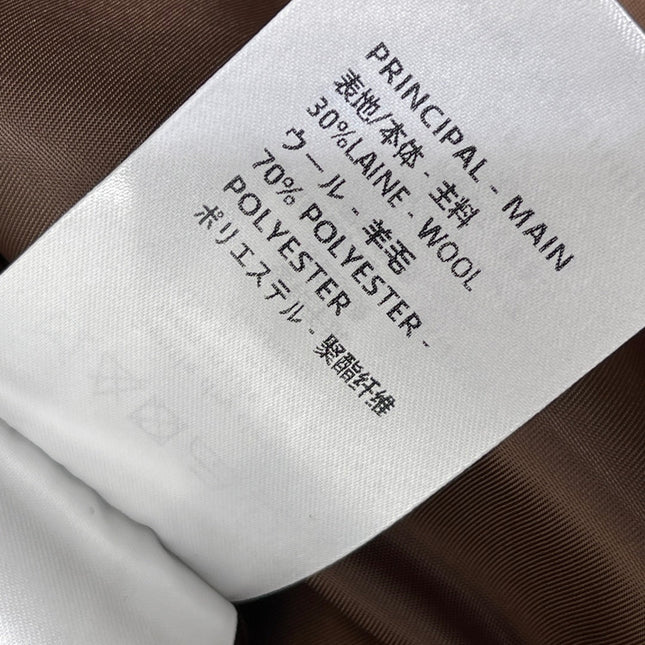 LV 25S KNITTED CARDIGAN WITH SHEARLING COLLAR 0153