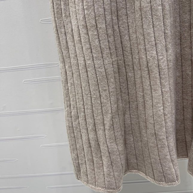 CHANEL 25S KNITTED LONG-SLEEVE DRESS 277