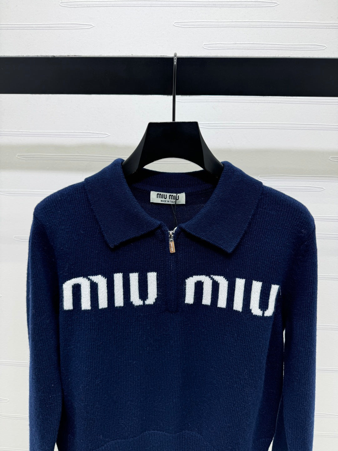 MIUMIU POLO KNIT SWEATER STYLE 750