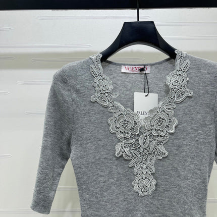 VALENTINO 26S SHORT SLEEVE KNIT T-SHIRT 169
