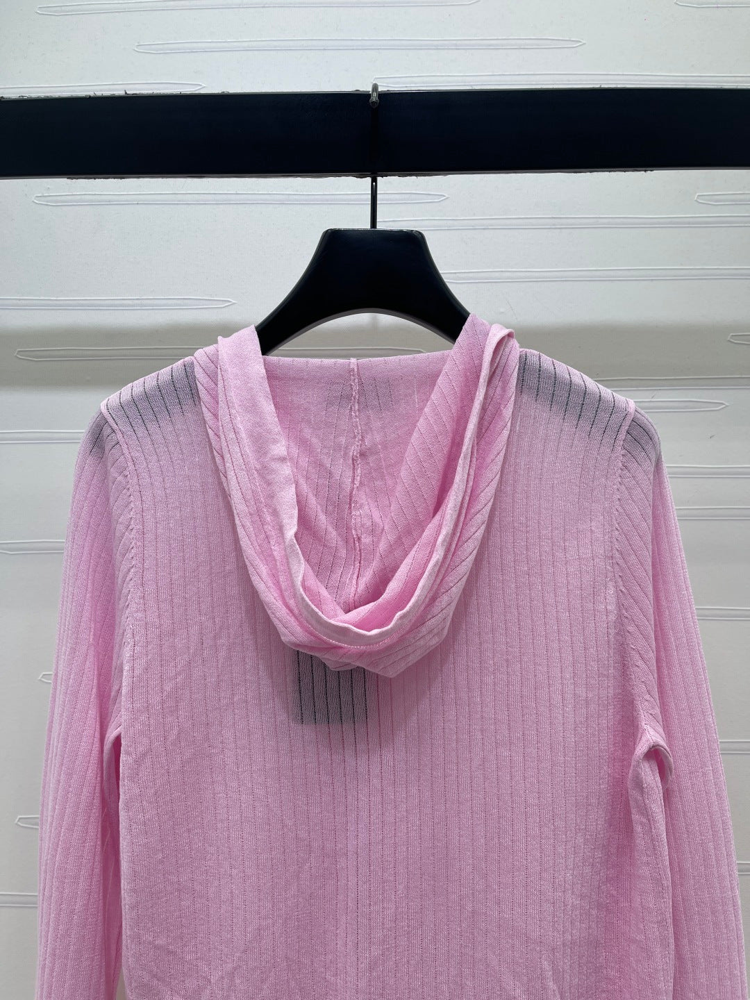 YSL 26S ZIP UP HOODED CARDIGAN 388