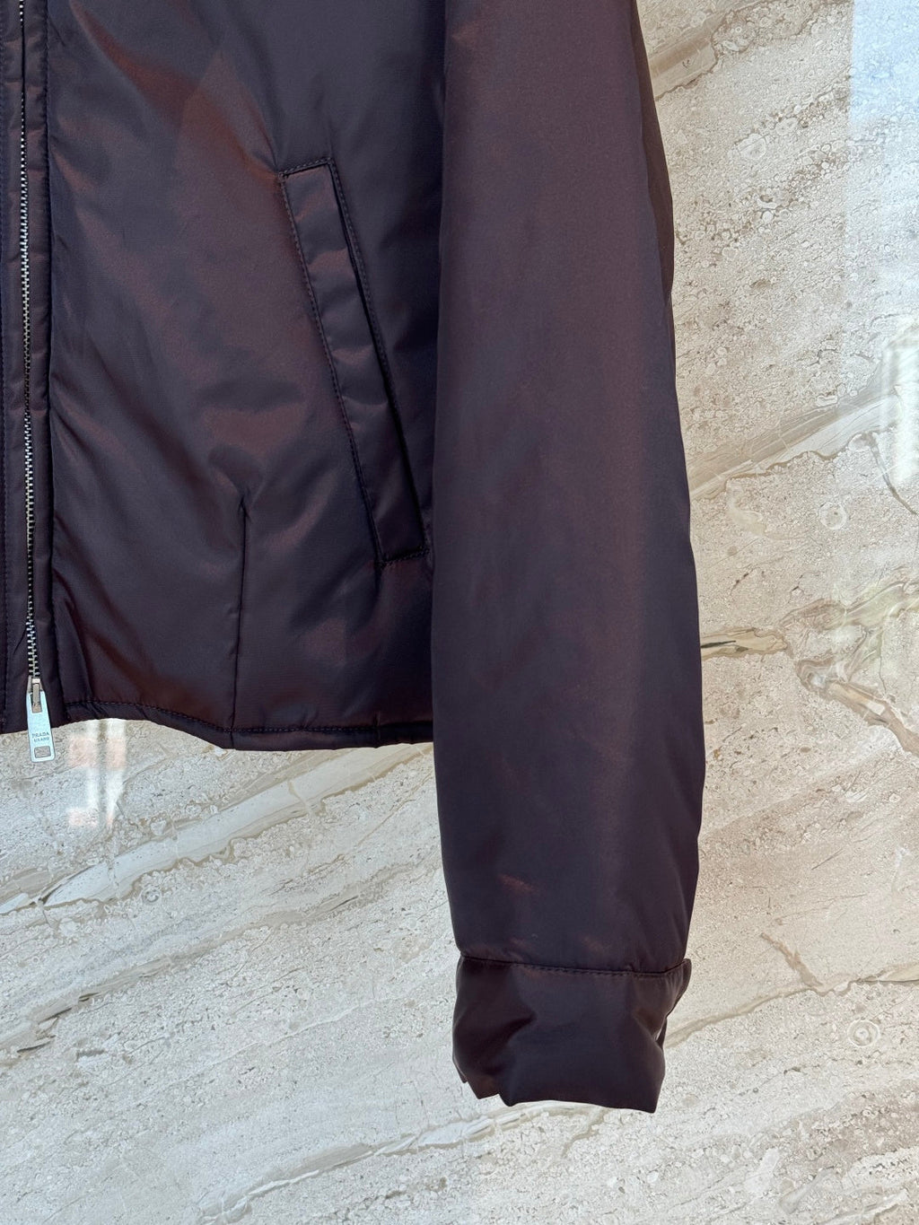 PRADA 26S HOODED PADDED JACKET 644