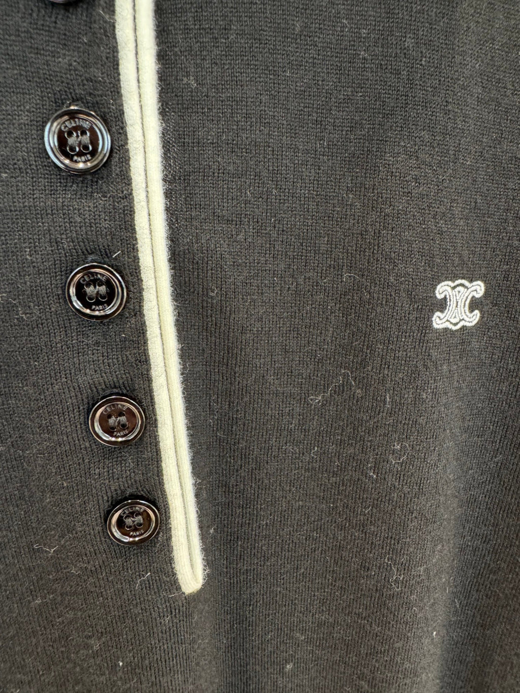 CELINE 26S KNIT POLO SHIRT STYLE 235