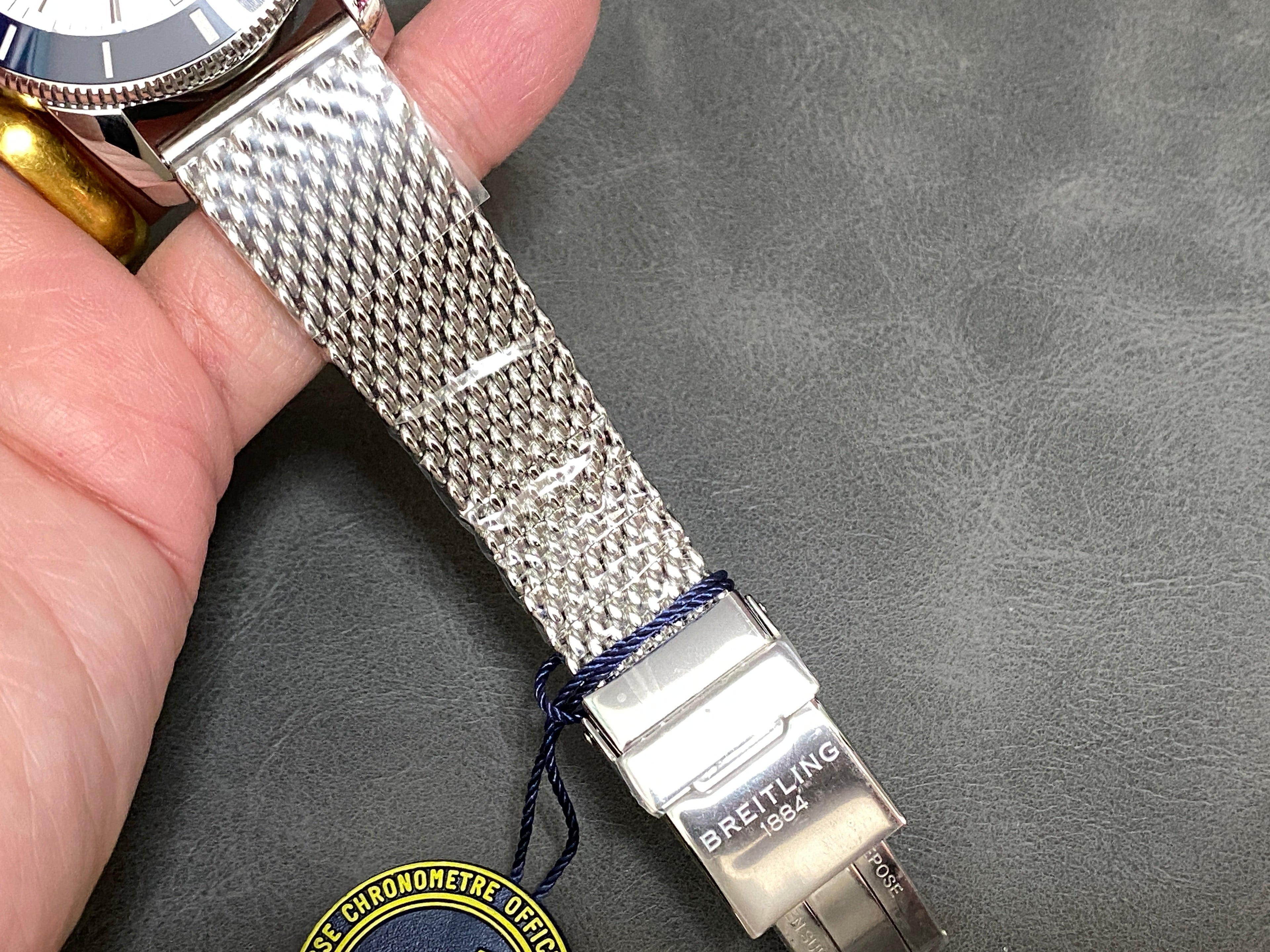 SUPEROCEAN HERITAGE STEEL CASE  BLUE CERAMIC BEZEL