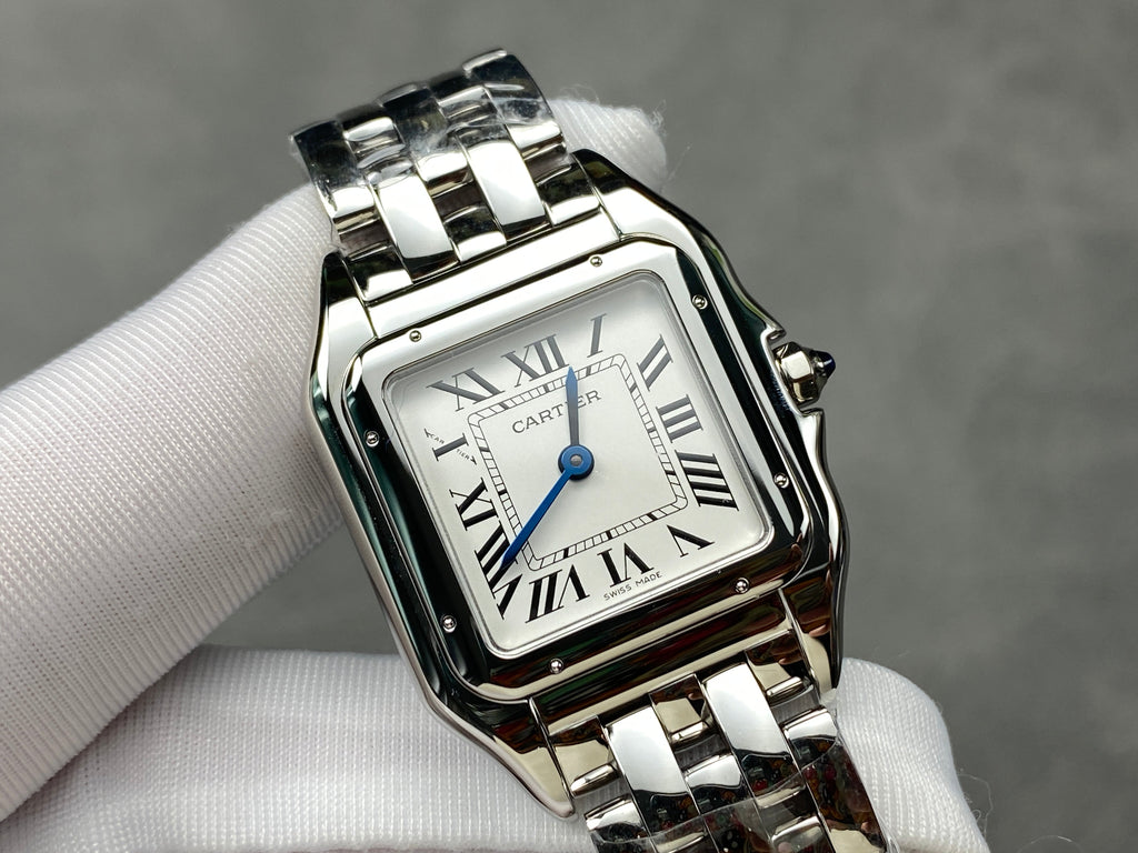 PANTHÈRE MINI MODEL DE CARTIER WATCH SILVER CASE