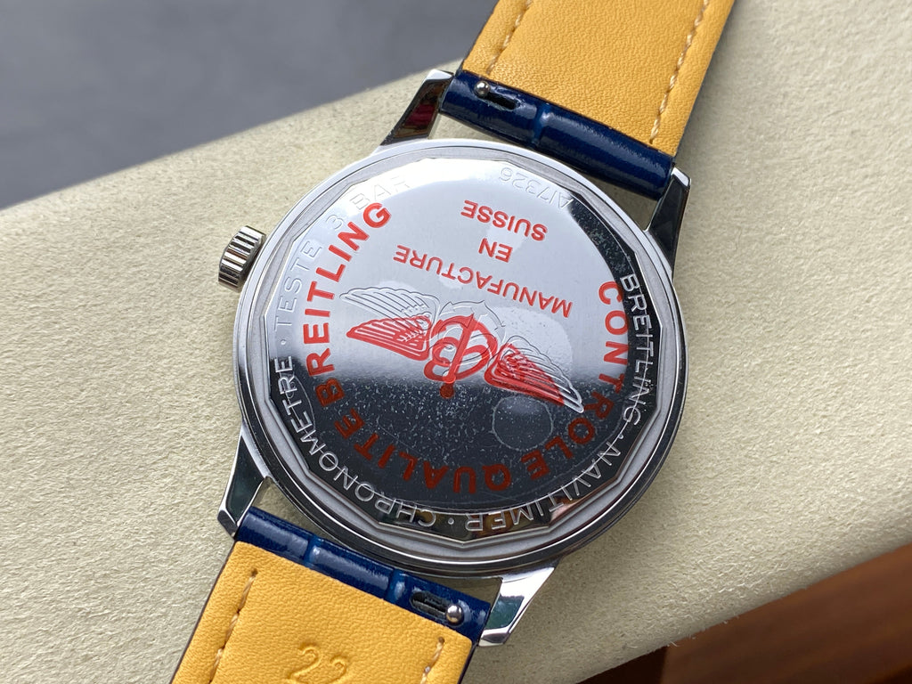 NAVITIMER AUTOMATIC 41 STEEL CASE NAVY BLUE DIAL