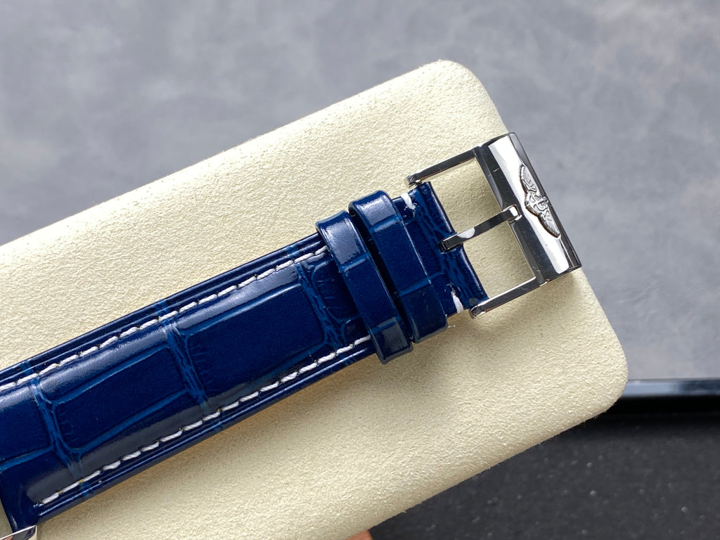 NAVITIMER AUTOMATIC 41 STEEL CASE NAVY BLUE DIAL