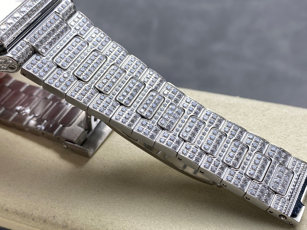 CUBITUS AUTOMATIC ALL STEEL ATTACHED DIAMOND SILVER DIAL