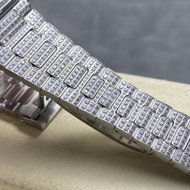 CUBITUS AUTOMATIC ALL STEEL ATTACHED DIAMOND BROWN DIAL