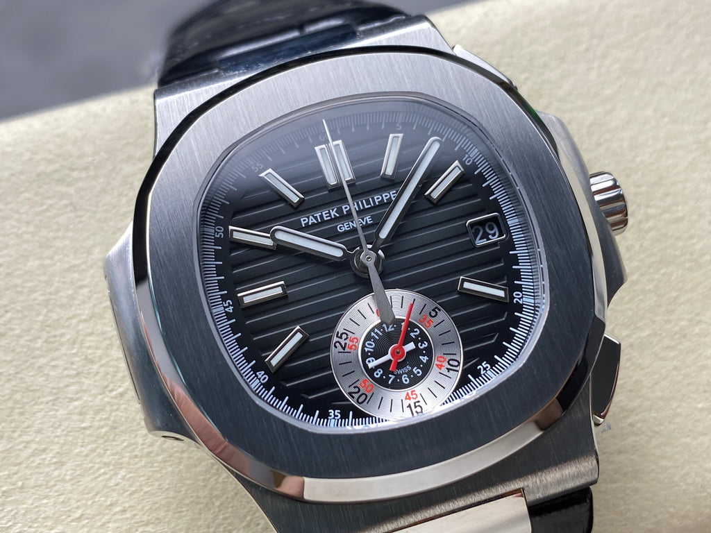 NAUTILUS STEEL CASE BLACK DIAL
