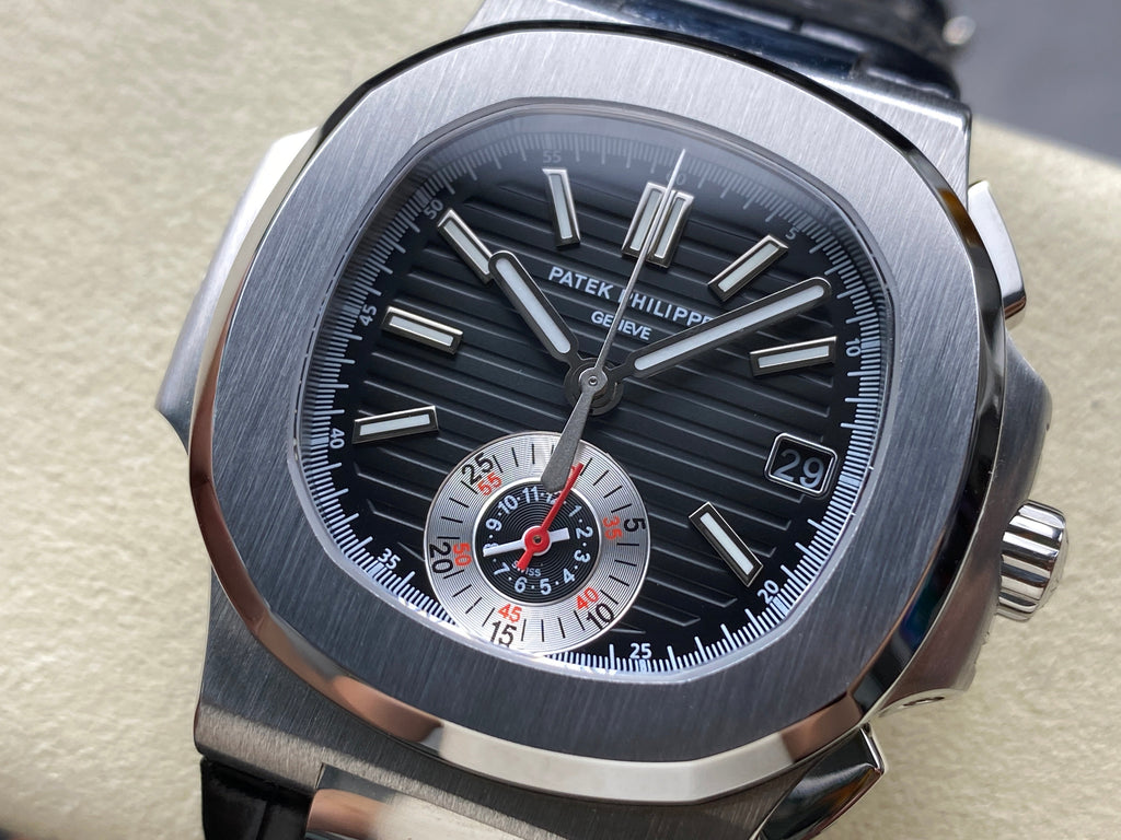 NAUTILUS STEEL CASE BLACK DIAL