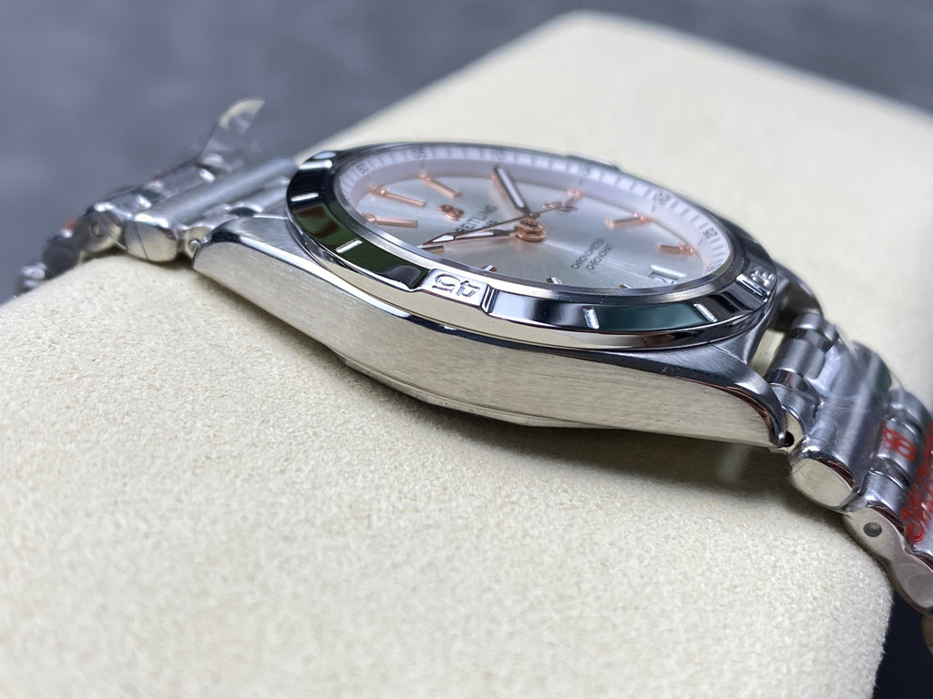 CHRONOMAT AUTOMATIC 36 STEEL CASE SILVER DIAL