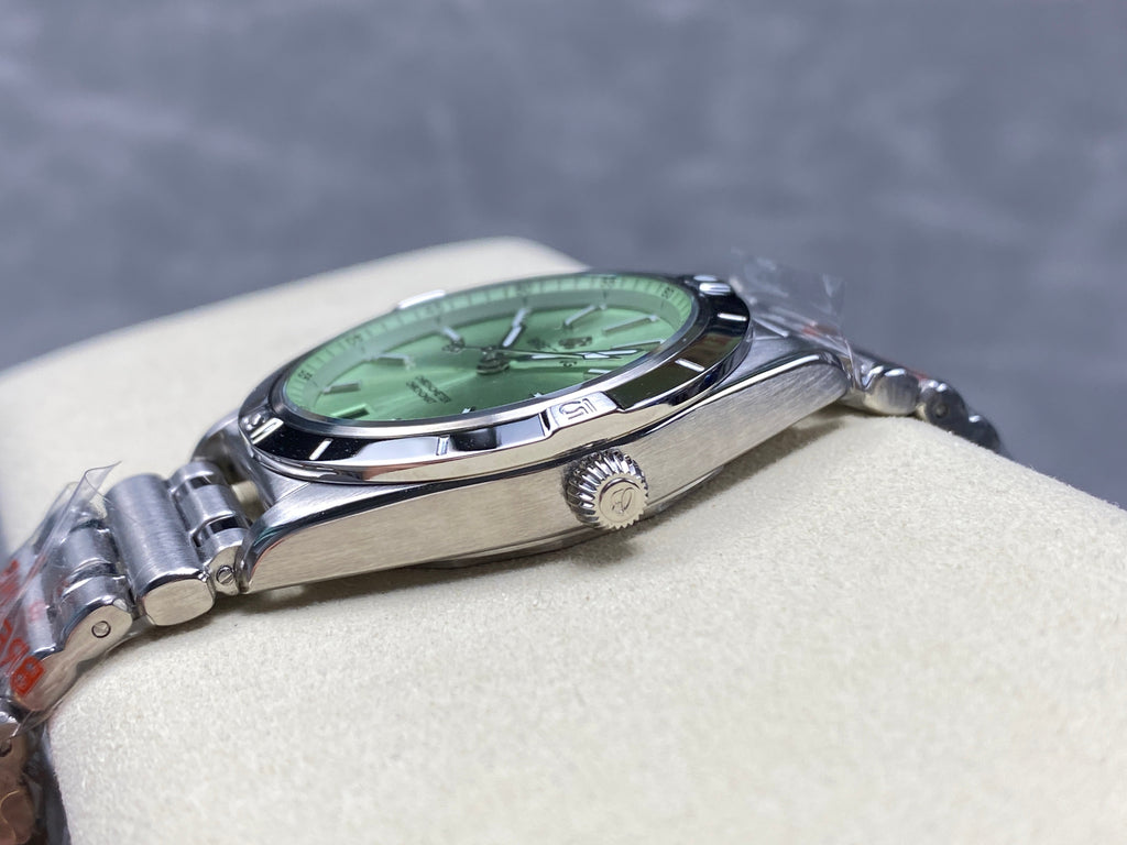 CHRONOMAT AUTOMATIC 36 STEEL CASE LIGHT GREEN DIAL