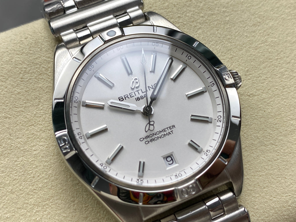 CHRONOMAT AUTOMATIC 36 STEEL CASE WHITE DIAL