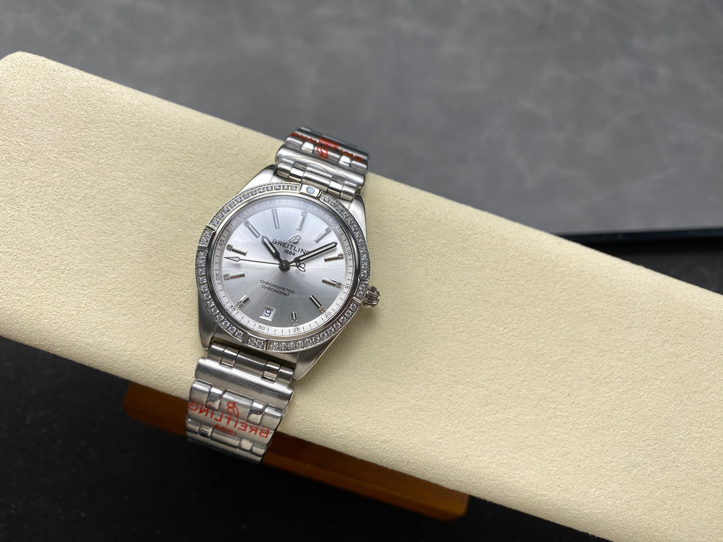 CHRONOMAT AUTOMATIC 36 BEZEL ATTACHED DIAMOND ALL STEEL