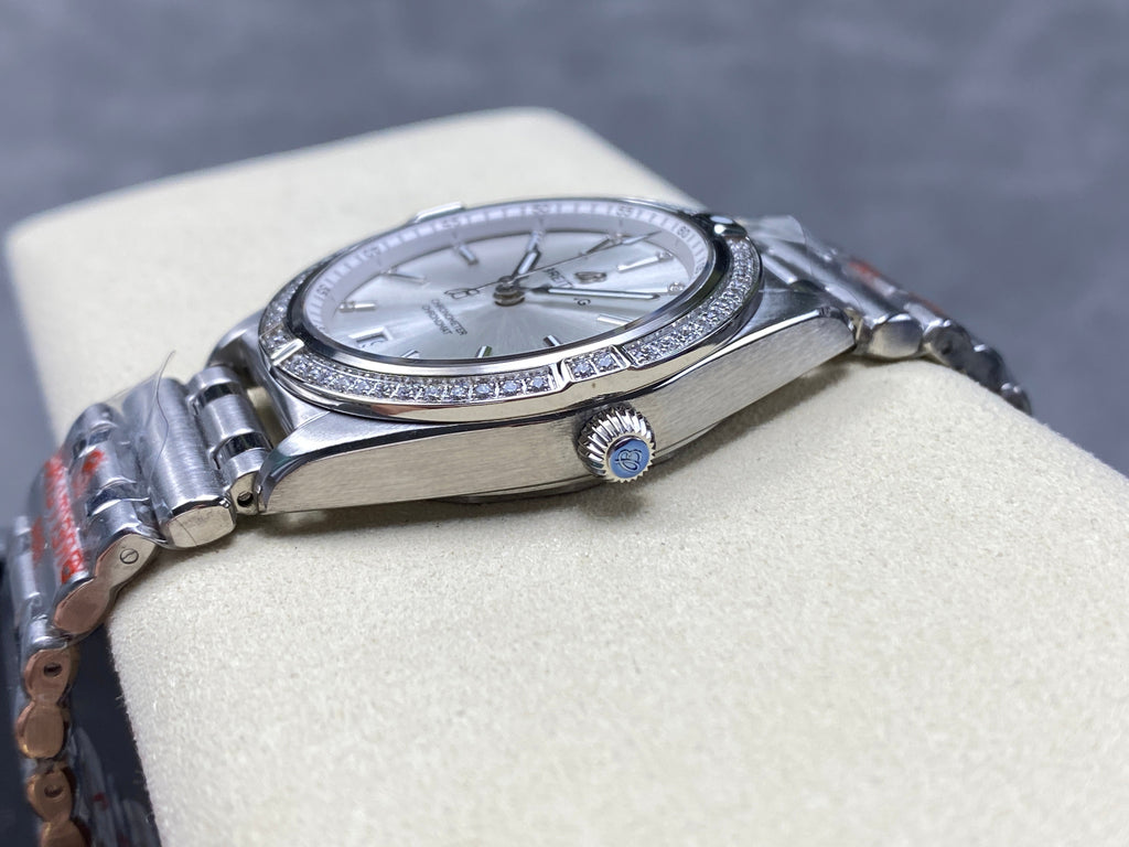 CHRONOMAT AUTOMATIC 36 BEZEL ATTACHED DIAMOND ALL STEEL