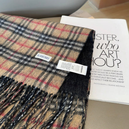BURBERRY 25S SCARF 180 CM IN CASHMERE 938045