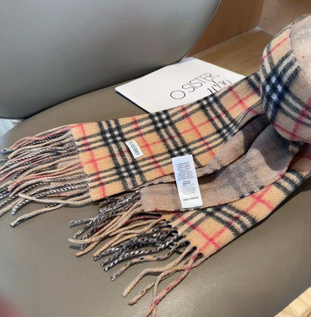BURBERRY 25S SCARF 180 CM IN CASHMERE 938046