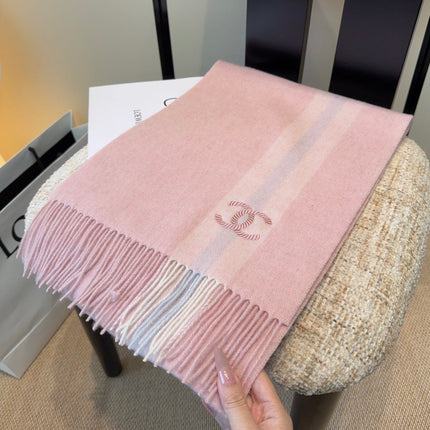 CHANEL 25S SCARF 180 CM IN CASHMERE 942892
