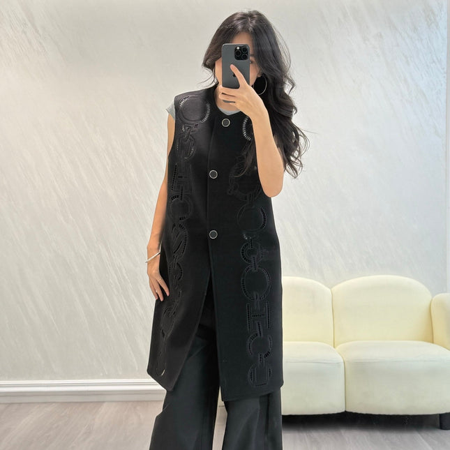 HERMES 25S LONG GILET 099