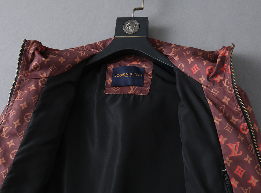 LV HOODED JACKET CONGO BROWN 238978