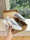 ALO 25S SALOMON SPECTUR SNEAKER IN BLACK AND WHITE MESH FABRIC