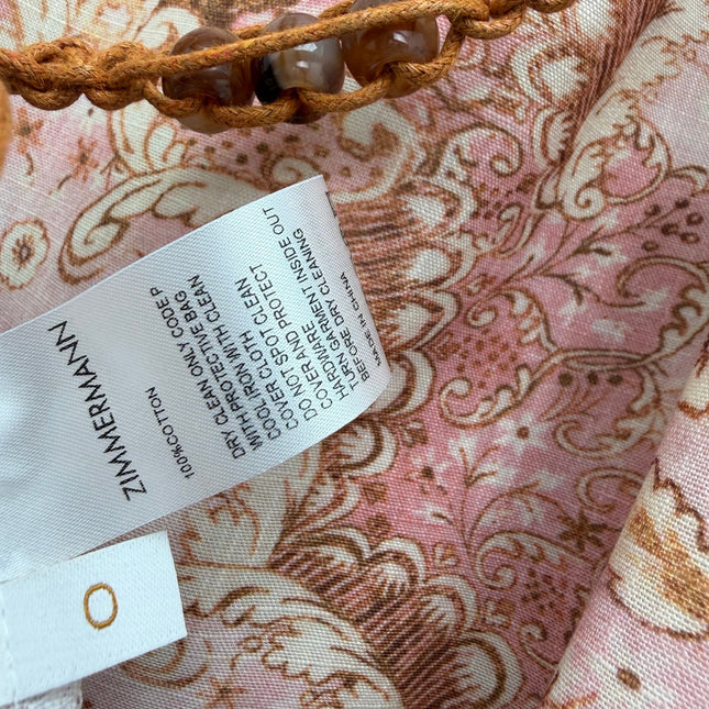 ZIMMERMANN 26S SHIRT DRESS STYLE 138