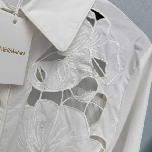 ZIMMERMANN 26S SHIRT AND SHORTS SET STYLE 105