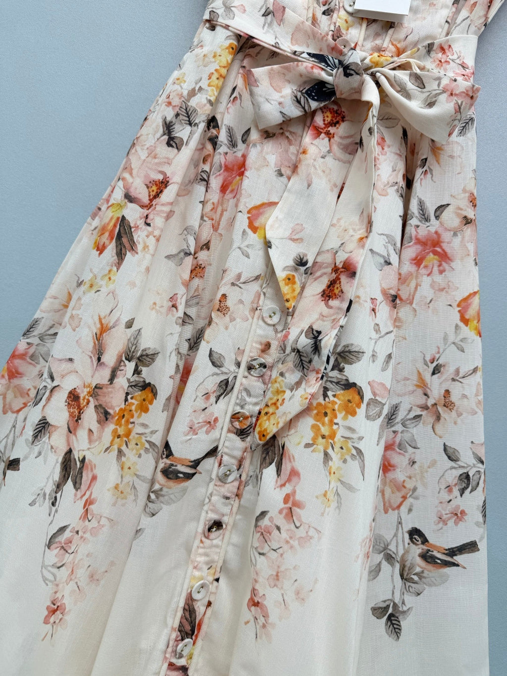 ZIMMERMANN 26S WAIST-CINCHED DRESS STYLE 95