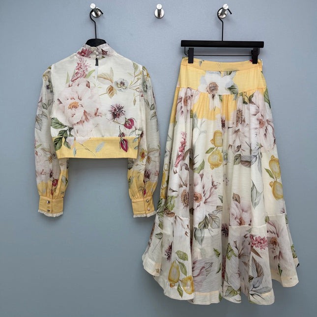 ZIMMERMANN 26S TOP AND SKIRT SET STYLE 79