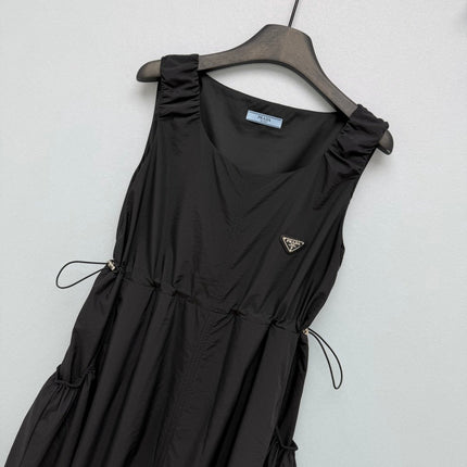 PRADA 26S SLEEVELESS WAISTED DRESS STYLE 889