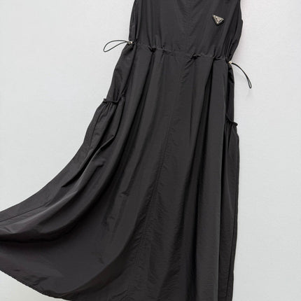 PRADA 26S SLEEVELESS WAISTED DRESS STYLE 889